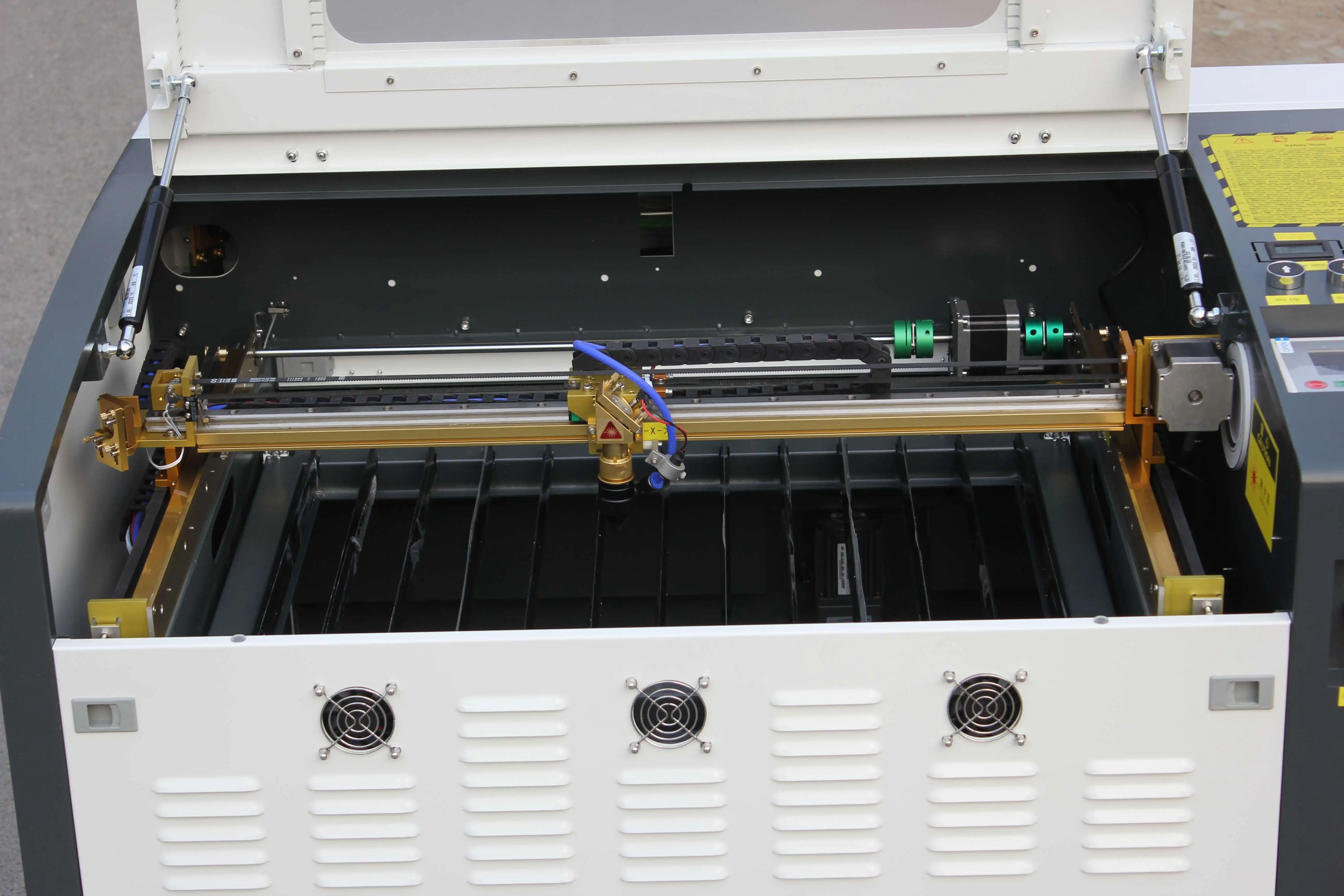 HT460 Laser Engraving and Cutting Machine All Kinds Of No-Metal Materials And Coated Meta