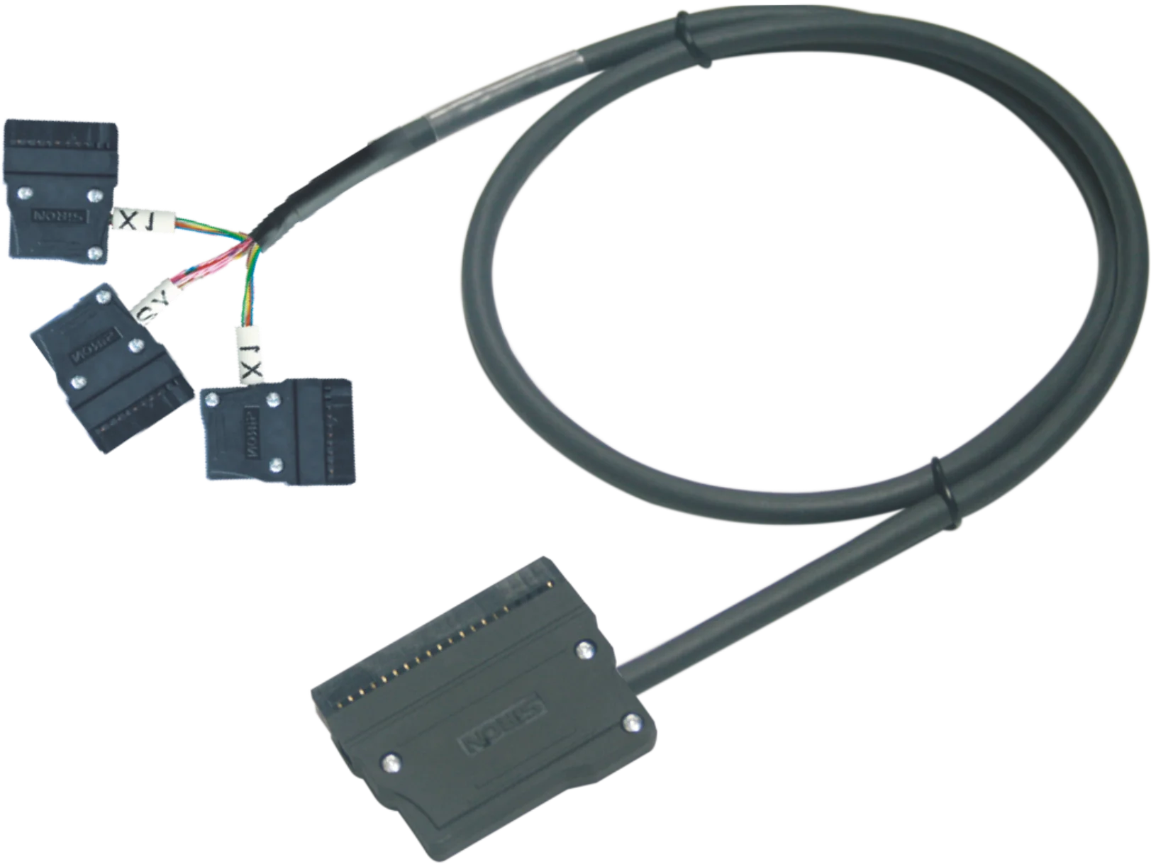 SiRON X213 electric cable wire AWG28 Mitsubish PLC FX series corresponding cable