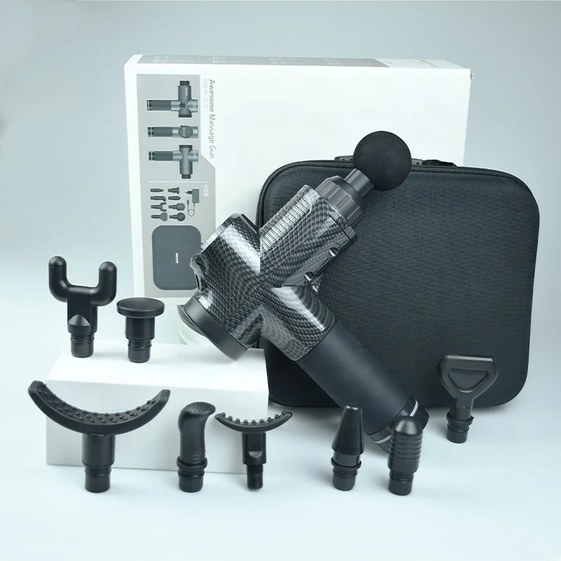 Beat Smart Brushless USB-C Muscle Massage Gun Deep Tissue Percussion Vibration Touch Screen Full Body Massager Massage Gun