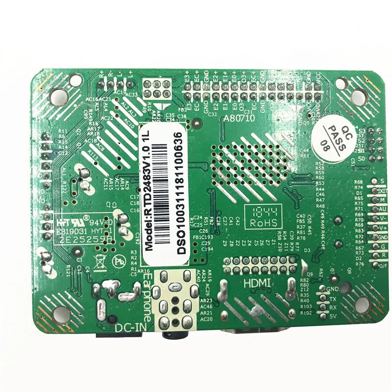  RTD2483 V1.0 Поддержка сигнала LVDS разрешение 1920x1080 FHD панель