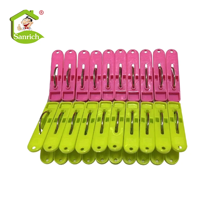 Plastic Clothes Pegs Hanging Multicolor Laundry Pegs Bag Clip Mini Clothespins Clamp Clothes Plastic Strong Holds Clothespin
