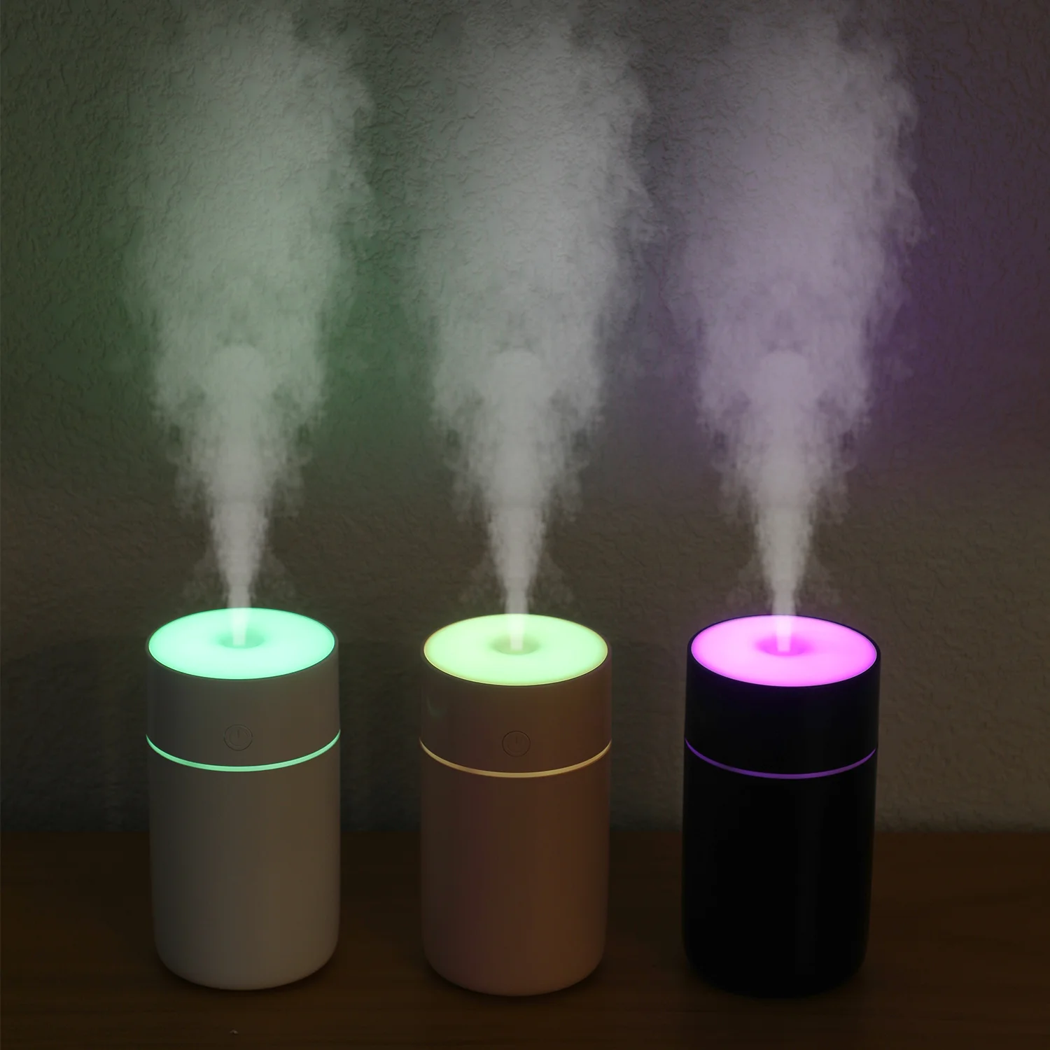 New Arrival Portable Led Night Light Electric Car Silence H2o Bodysuits Mist Usb Mini Humidifier for