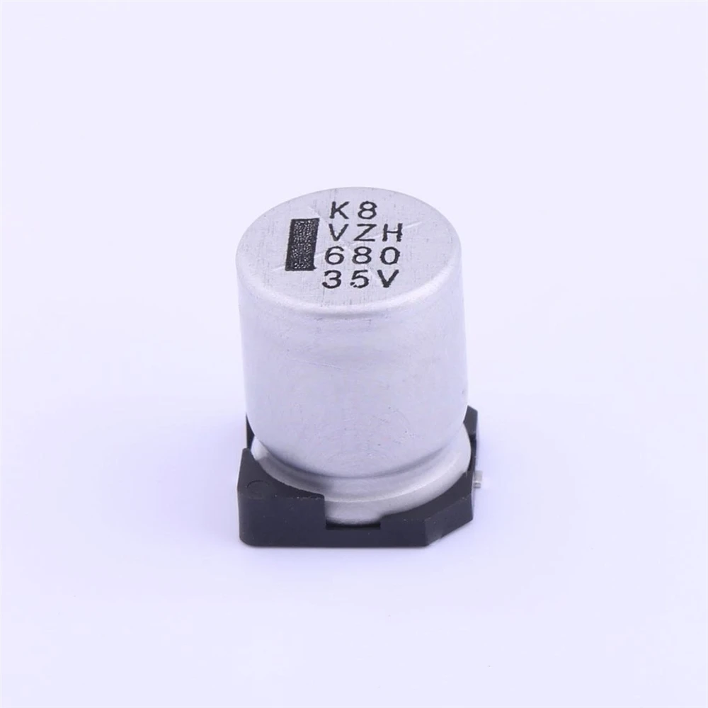 Original New In Stock Cap SMD Aluminum Electrolytic Capacitor 680uF 35V 12.5*16mm VZH681M1VTR-1316 Electronic Component