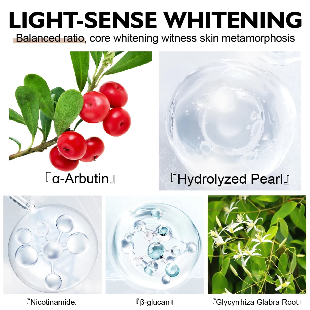 VIBRANT GLAMOUR Arbutin Skin Whitening Brightening Serum Dark Spot Removal Face Serum