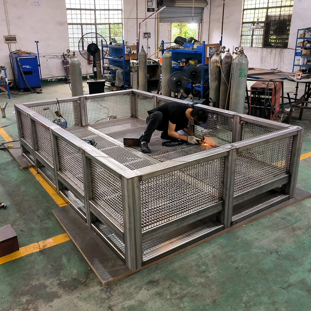 ODM Customized Heavy Duty Metal Cage Sheet Metal Fabrication Architectural Projects/Laser Cutting Welding Forming Assembly