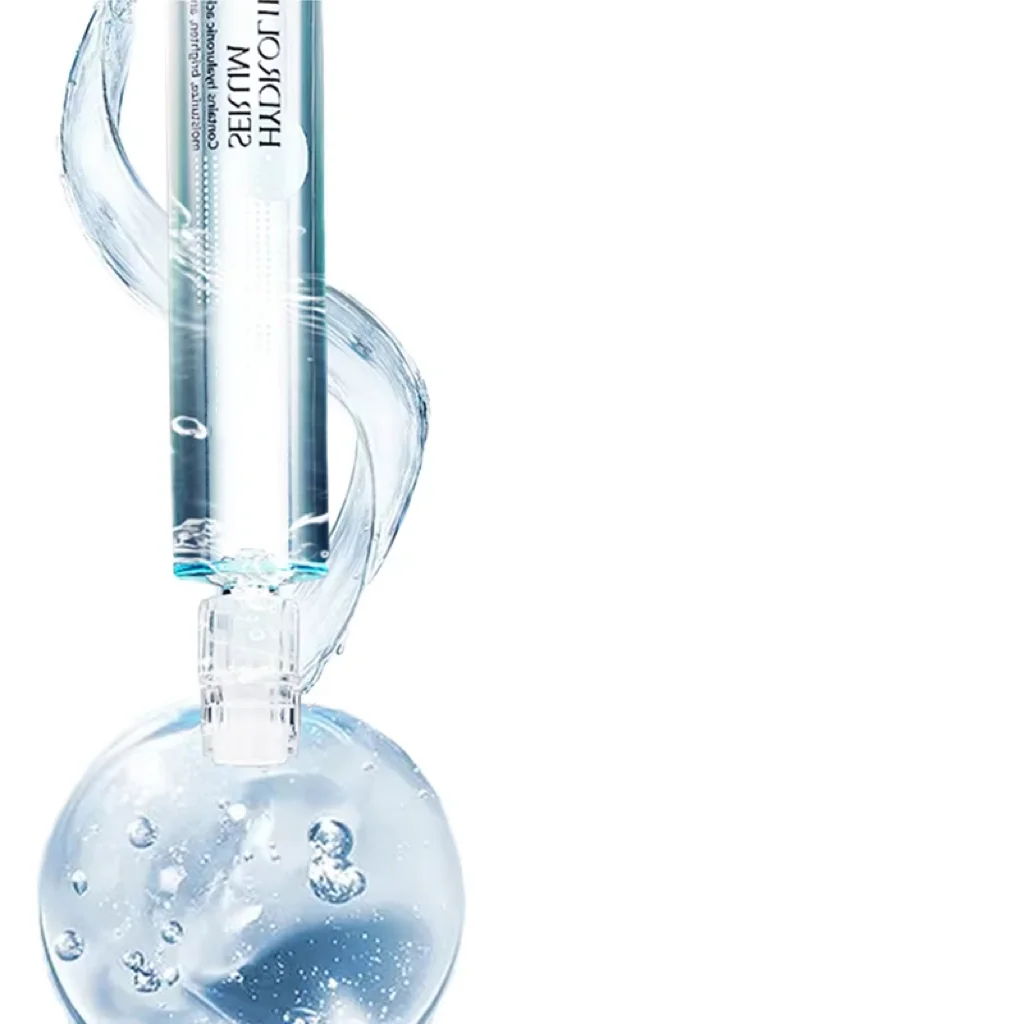 Private Label Hyaluronic Acid Hydrating Anti Aging Power Serum Vitamin C Brightening Face Serum Ampoule
