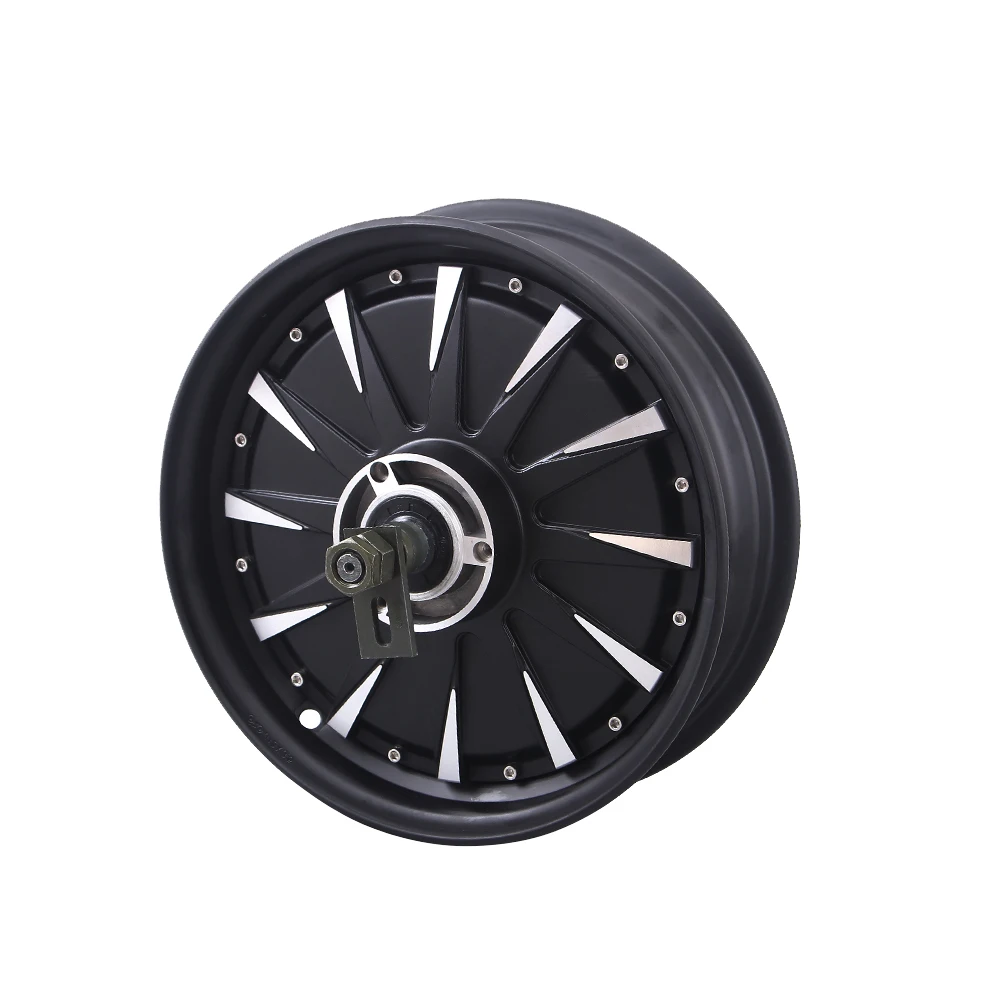 Electric Hub Motor 12x3.5inch 2000W 72V Hub Motor Controller Kits for E-Scooter