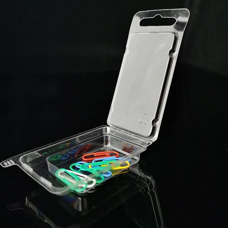 wholesale clear clamshell packaging for hardware transparent plastic box