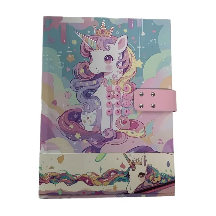 Shenzhen Factory Direct Selling Fashion Unicorn Secret Diary with Password