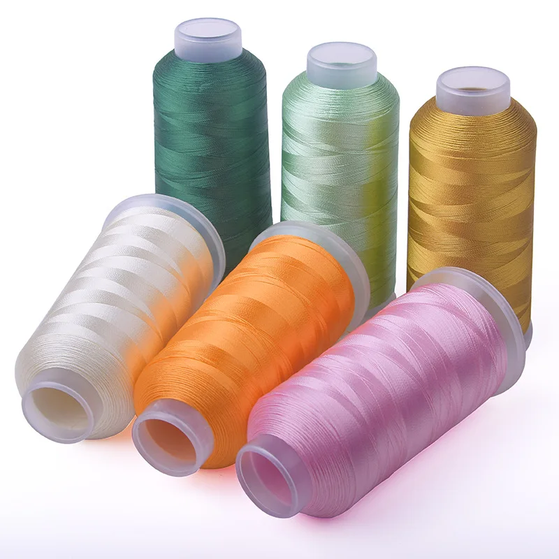 Good quality 100% rayon viscose 120D embroidery thread