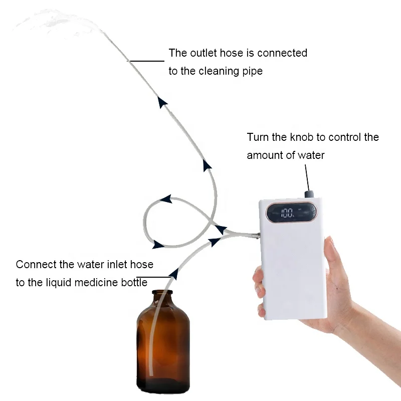 Veterinary Suppliers Electric Pig Horse Canine Cow Pet Uterine Cleaner