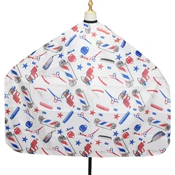 high quality hot selling barber cape for adult with new hair salon polyester 160*140cm barbershop capes