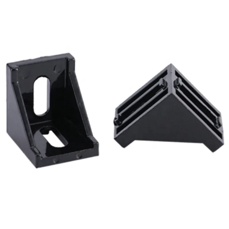 Aluminum Profiles Accessories 90 Degree L Shape T Angle Iron connect corner  Bracket