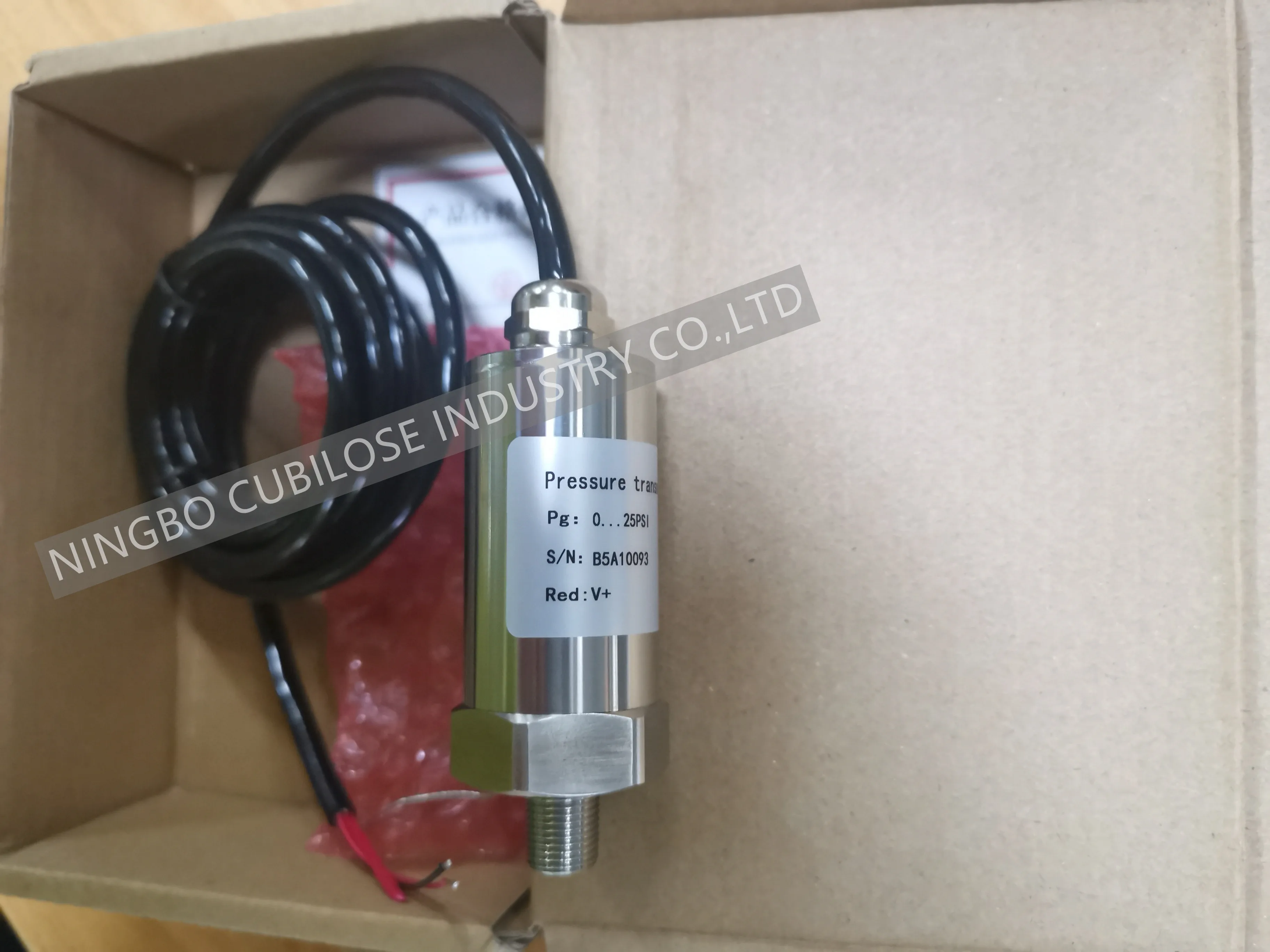 Instead for ASCO Valve 40B00025P4B0000 437091 0 TO 25 PSI 4-20mA