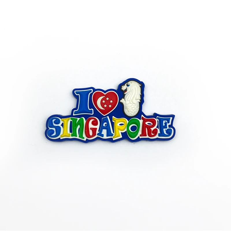 
Hot Sale Promotional Custom Refrigerator Magnet Rubber 3D 