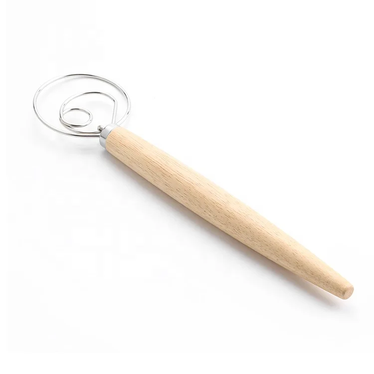 13 inch Professional Grade stainless steel 304 danish Dough Whisk
