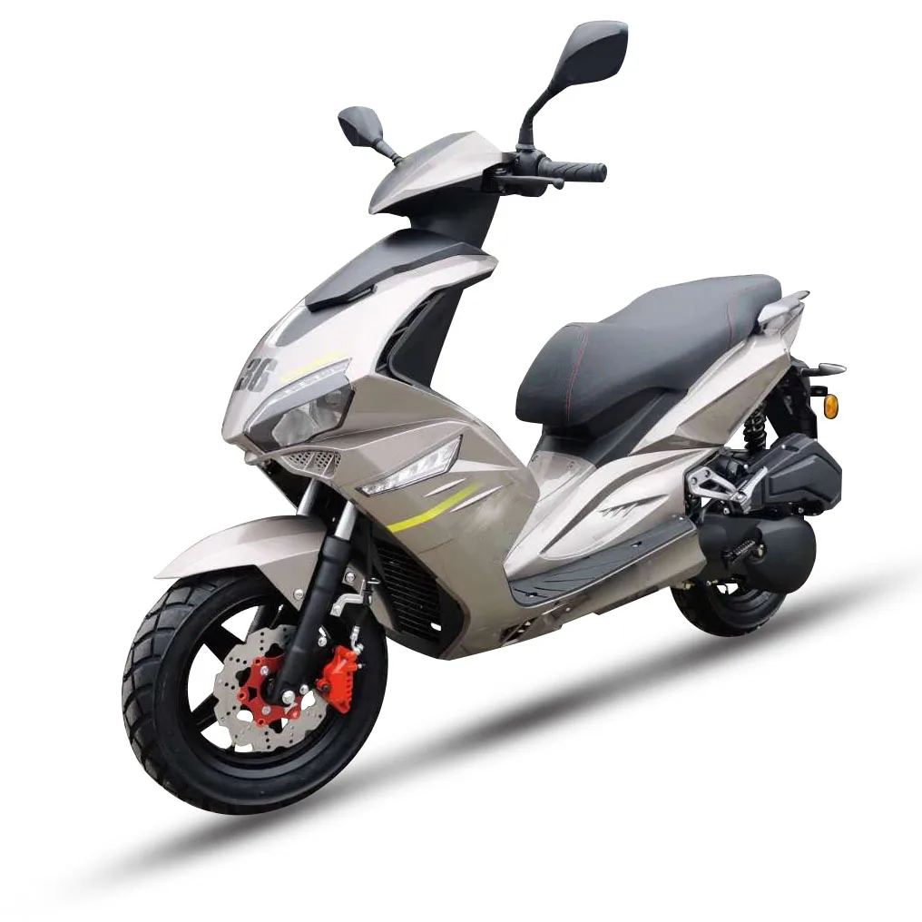 
F8 150CC High Quality Mountain Gas Scooter Mountain Gasoline Scooter Max Chain Seat Body Customized Steel CHINA Air 