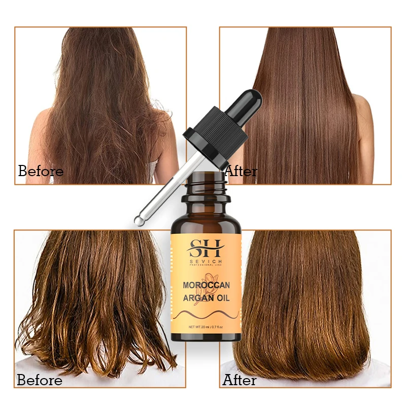 Pure Organic Argan Oil 3 In 1 Vegan Private Label Castor Oil Create Beautiful Hair  Hair Growth Hair Essential Oil