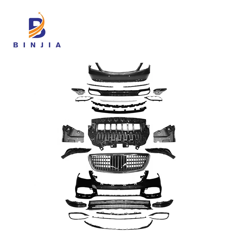 
 Комплекты кузова включают переднюю/заднюю решетку бампера из полипропилена и АБС-пластика для модели Mercedes-benz S Class M  