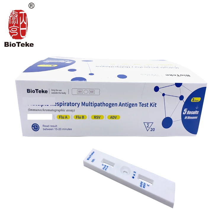 Free Sample Flu A+B/RSV Combo Test Kit One Step Detection Of Respiratory Infectious Diseases