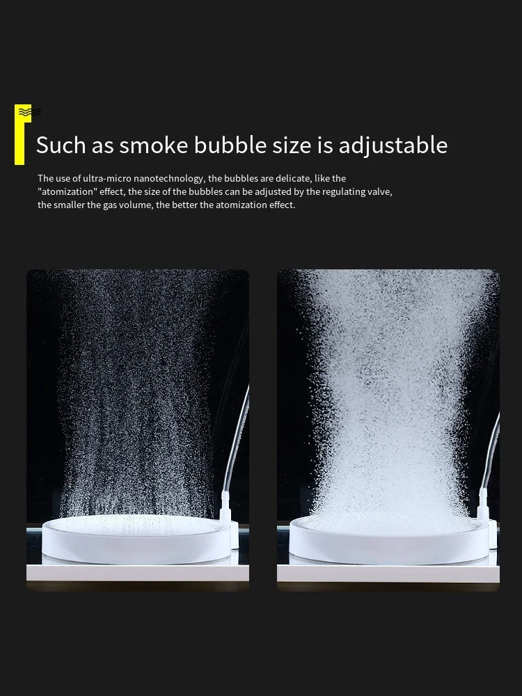 oxygen pump atomization nano gas disk stone silent oxygen booster pump low-pressure air atomizer explosion oxygen refiner