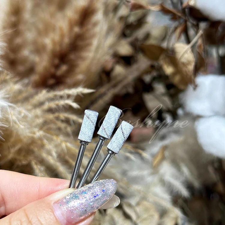 High Quality Grits Sanding band mandrel Nail Sand Bands with Sand ring shaft For Nail Drill Bits