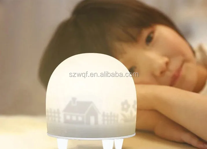 Ready to ship Cute Silicone USB Baby Sensor Led Night Light Small Night Light for Kids