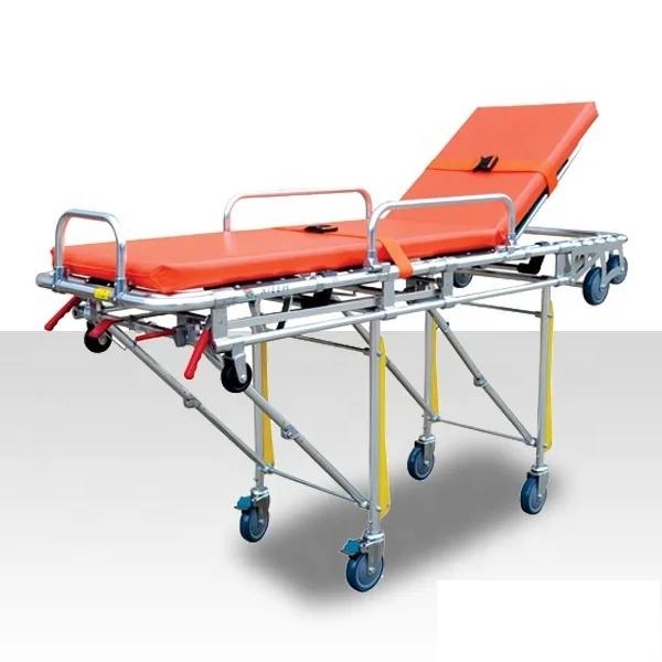 MT MEDICAL Patient Transfer Trolley Mechanical Emergency Ambulance Stretcher With ISO&CE Cert