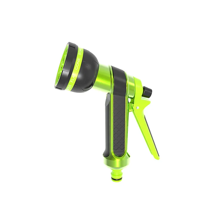 8 Functional high pressure car wash nozzle / garden hose spray nozzle with soap dispenser