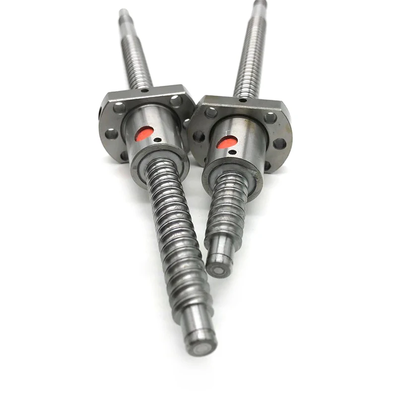 Точный привод шагового двигателя CNC, Поддержка вала, миниатюрный шариковый винт, двойная гайка, линейная направляющая 2005 3000 мм