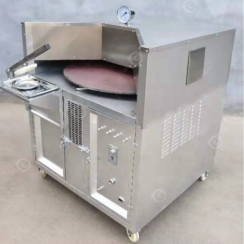 120 Volt Flat Arabic Used Tunnel Naan Making Pita Rotary Pitta Bread Industrial Tortilla Oven for Sale