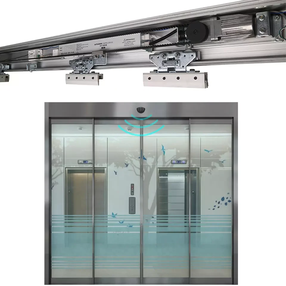 Glass Sliding Door Opener DC24V Motor Automatic Door Operator