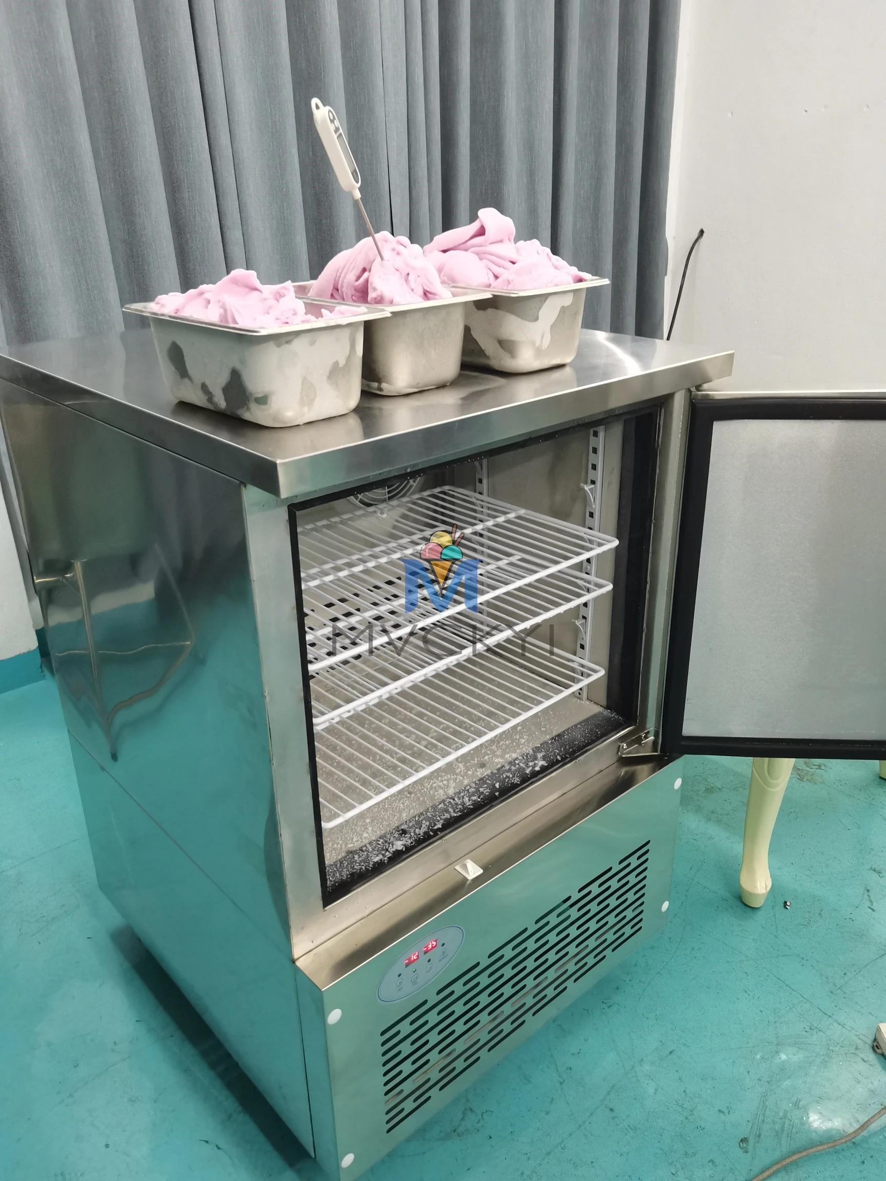 Mvckyi -40°C frezer refrigerator deep freezer for industrial kitchen equipment -40°C deep Blast freezer refrigerator equipment