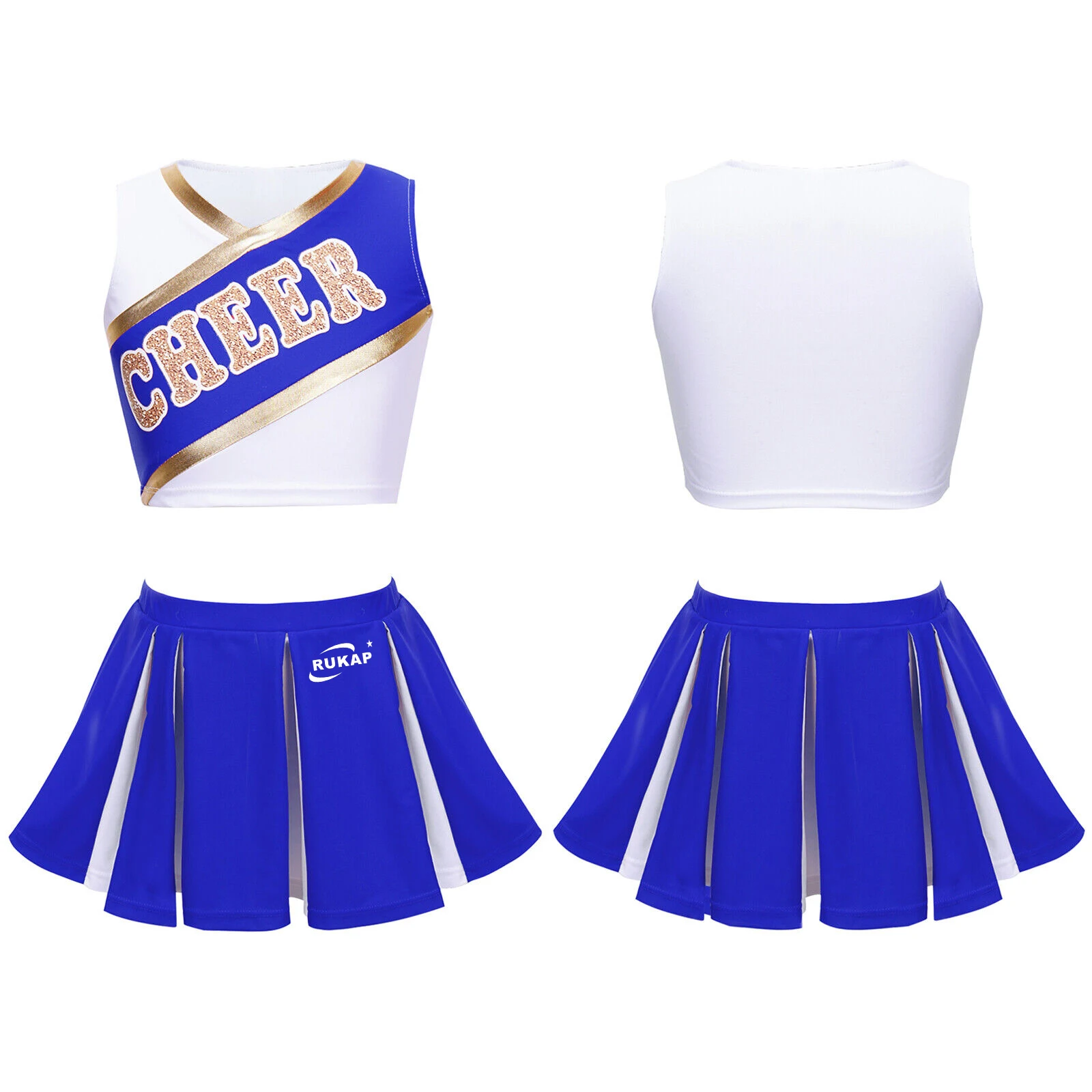 High quality Professional sport girls cheer dance cheerleader costume sublimated cheerleading uniforms sports