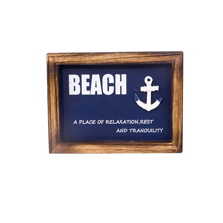 2021 New Design 3 pieces Ocean Beach Decor Art  Beach Decor Themed Beach Wall Decor