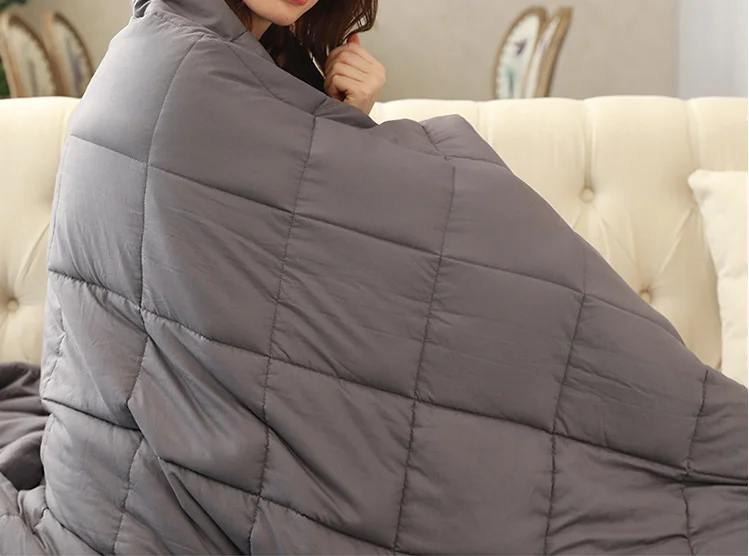 wholesale blanket supplier weighted quilting 6.8 kg blanket