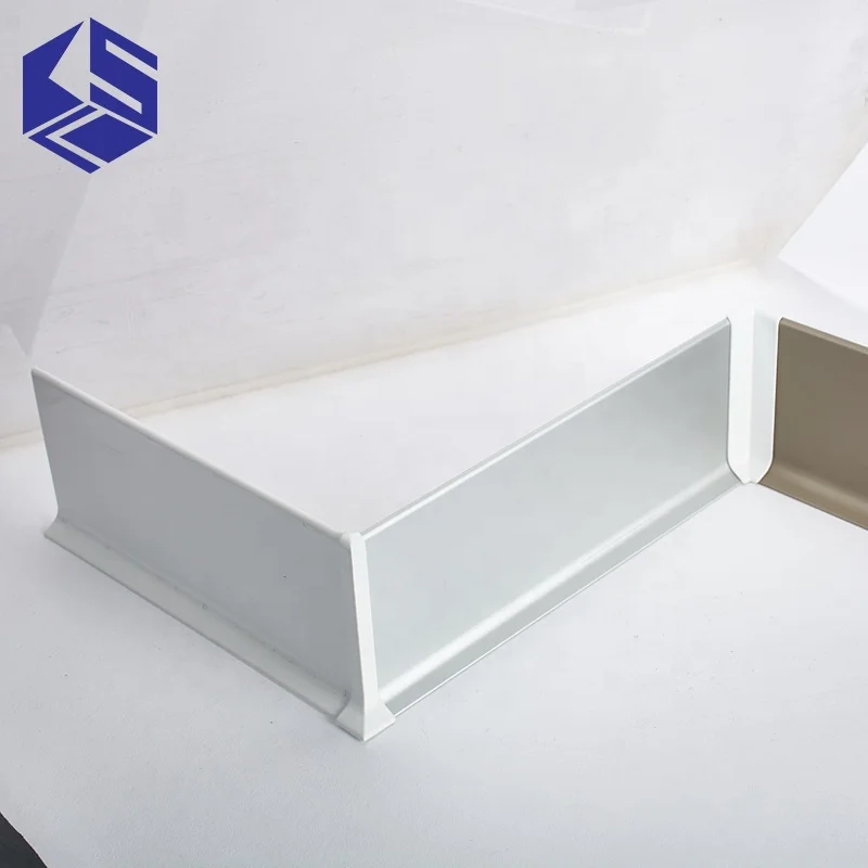 Aluminium Waterproof Cheap Floor Mdf Skirting Board Baseboard Polystyreneble