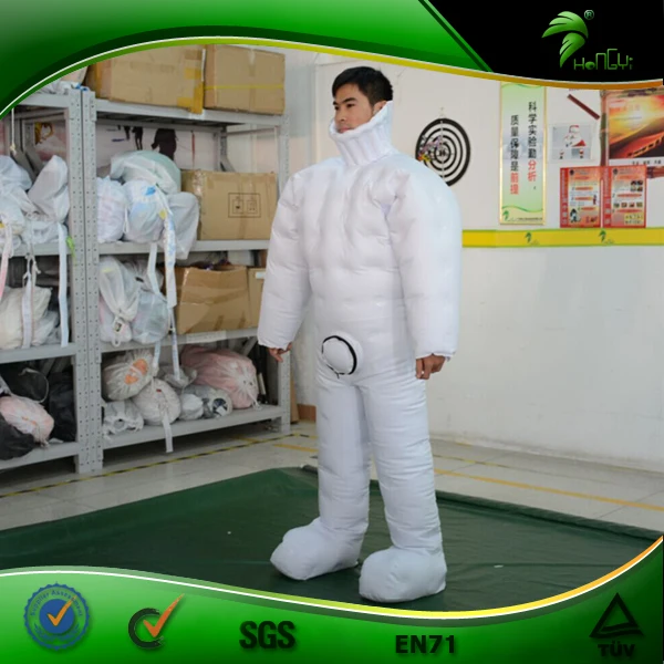 Blow Up Inflatable Suit Body Inflation Jumpsuits PVC Inflatable Cosplay Costume