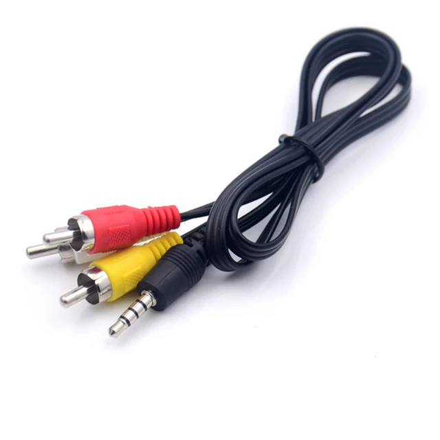 High Quality Customized Audio Cables Tin-plated Connector 3.5MM Male to Male RCA Cable