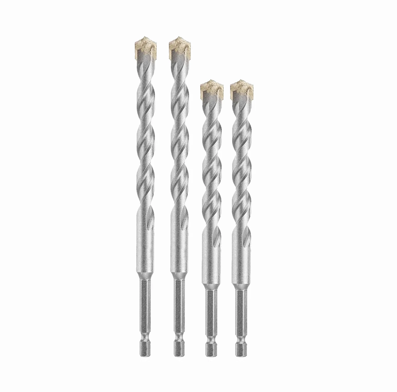 Tungsten Carbide Rotary Hammer Diamond Drill Bit For Masonry & Concrete Carbide Center Drill Bits