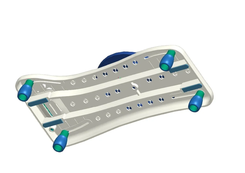 2-in-1 PP bath board