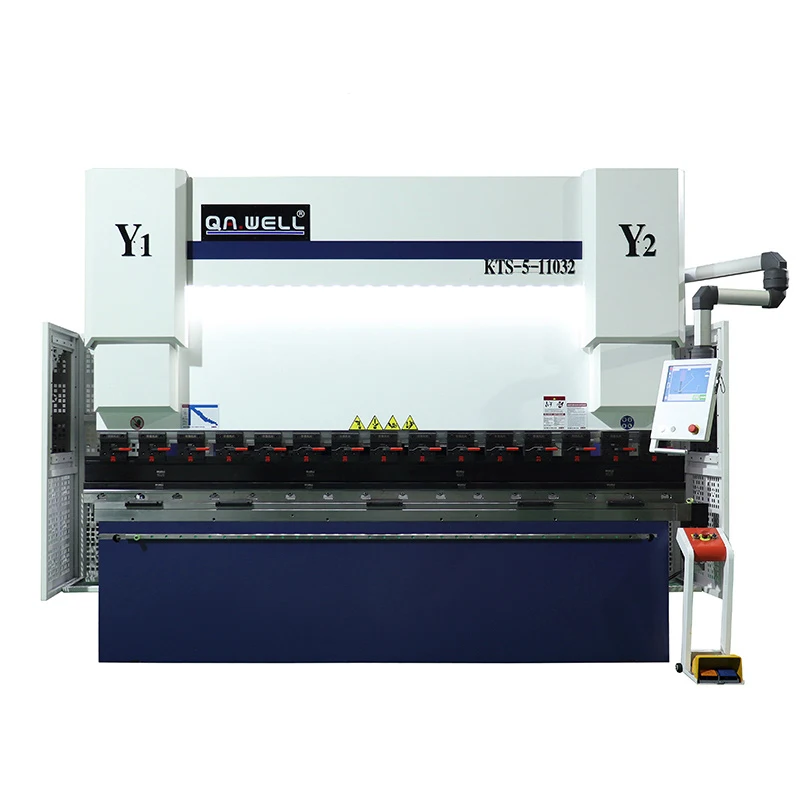 130 Tons CNC hydraulic Press brake for for 1.2mm stainless steel plate bending multiple angles very accurate