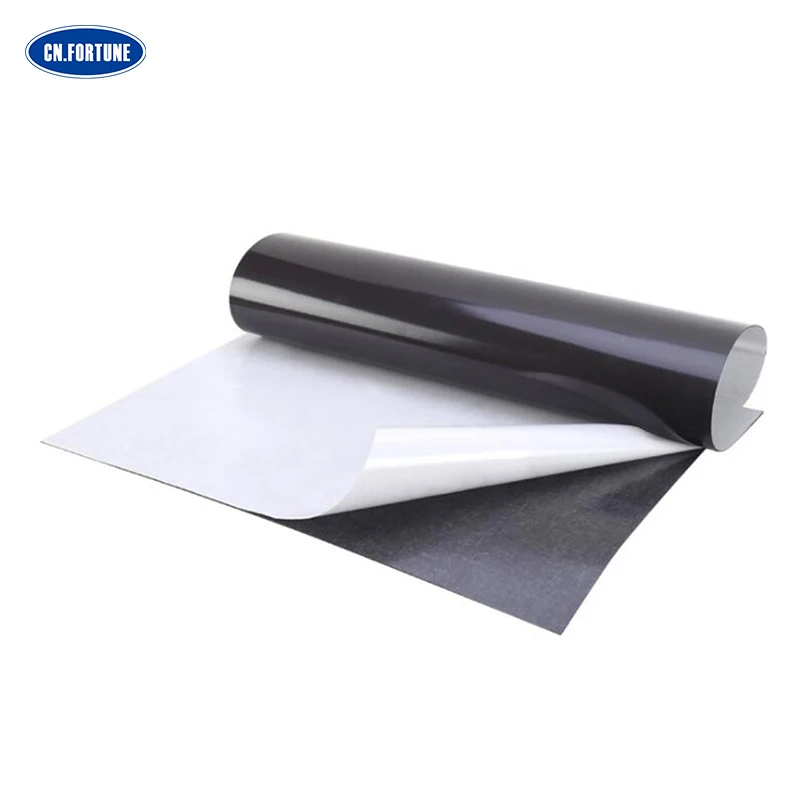 Magnetic Materials Magnetic Film Magnetic film roll with Self-Adhesive Cutting Strong Magnetic Properties For Fridge Magnets
