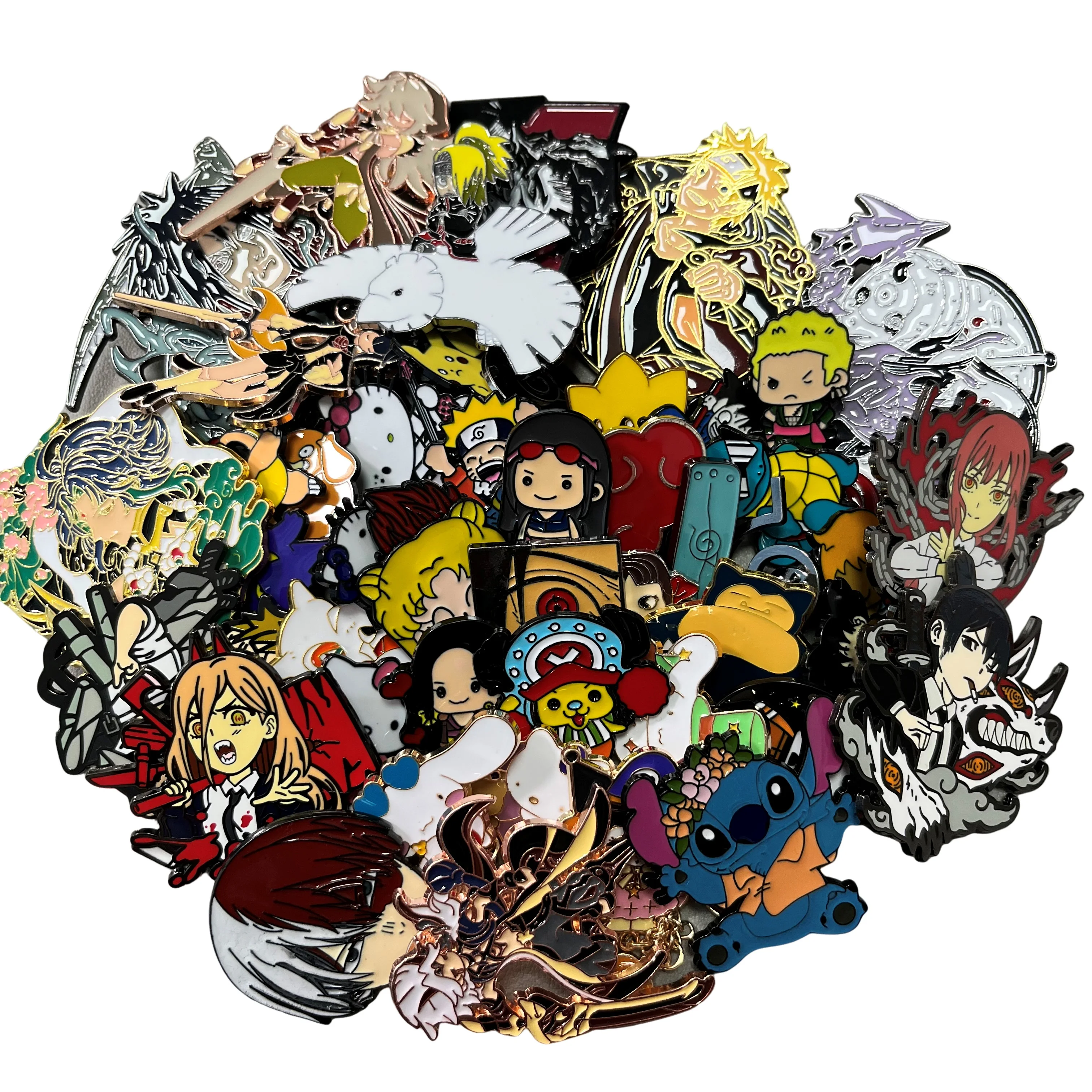 Manuafactur Soft Enamel Pins Anime Custom Cartoon Soft Hard Enamel Pin Dye Metal