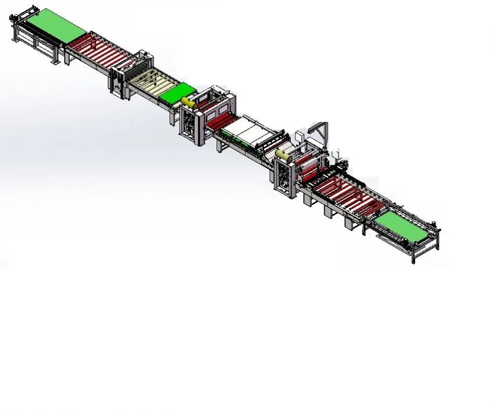 ODM с CE Pur линия горячего плавления для ламинирования деревообрабатывающее оборудование