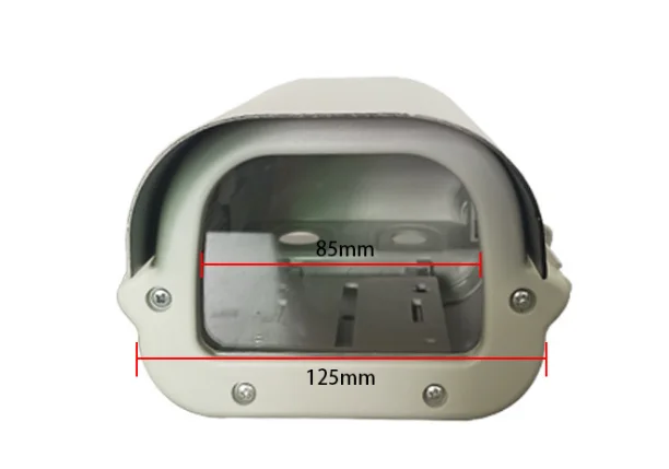 6 Inch CCTV Camera Housing Outdoor Aluminum Waterproof and Dustproof Bullet-type Shell Rollover