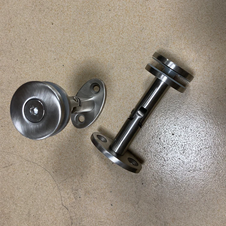  Glass Canopy Wall Accessories Clamp Awning Set Stainless Steel Tube Connector and Solid
