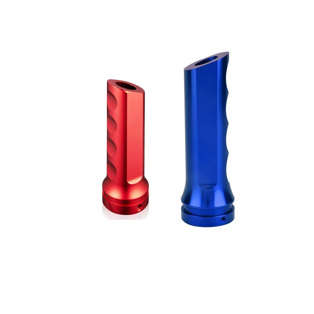 professional processing factory customized cnc anodized part aluminum handle sleeve hydraulic handbrake car