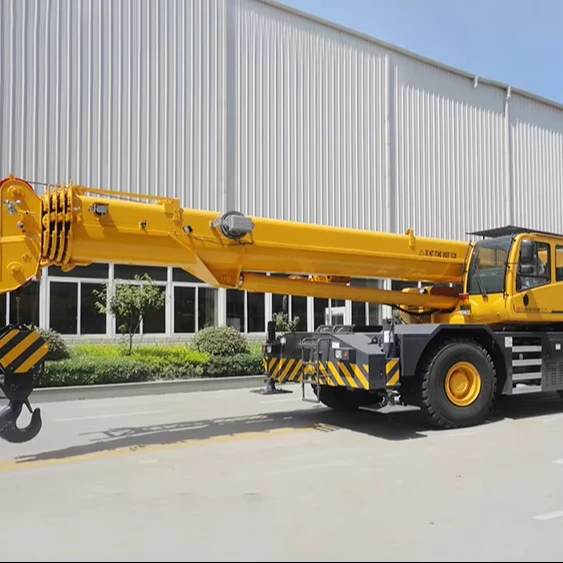 Brand New 50ton Mobile Rough Terrain Crane Heavy Hydraulic Lifting RT50