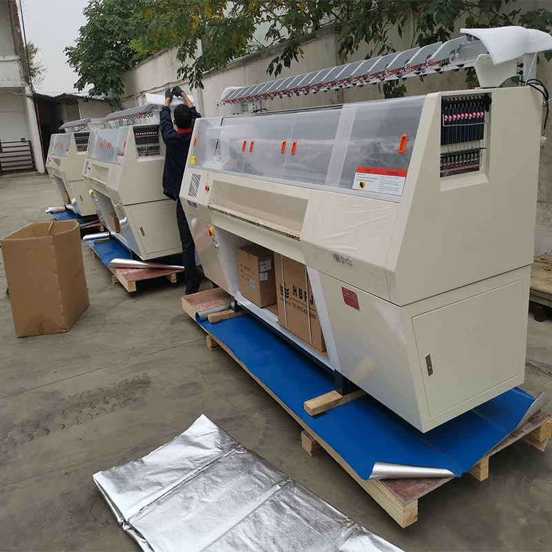 T-shit collar sweater knitting machine price cuffs rib knitting machine